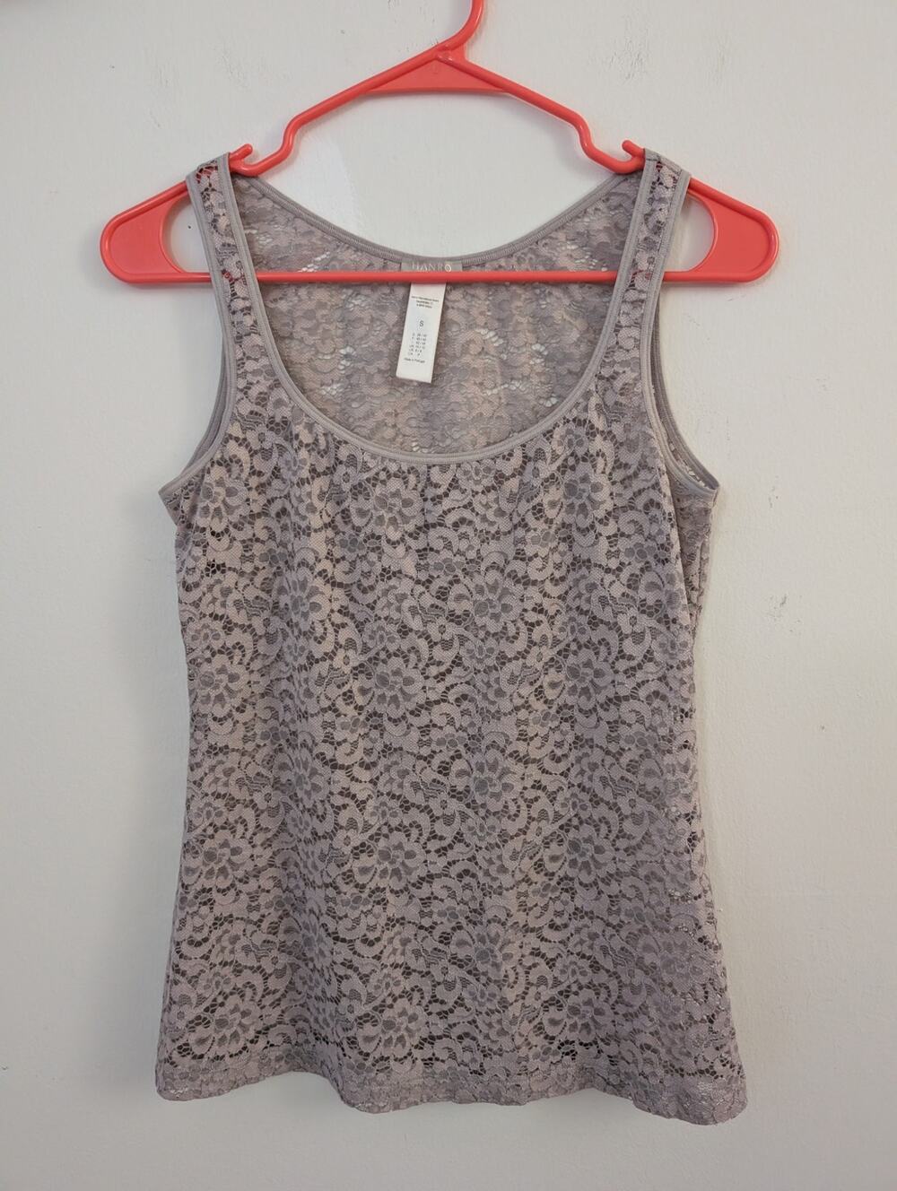 hanro of switzerland lace top